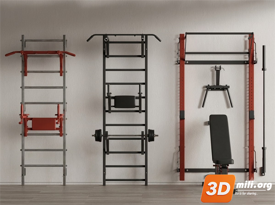 Fitness Equipment Skp Files